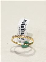 Anello Vidali Gioielli Donna in Oro giallo Zircone ANOR-87-34 - ANOR-87-34